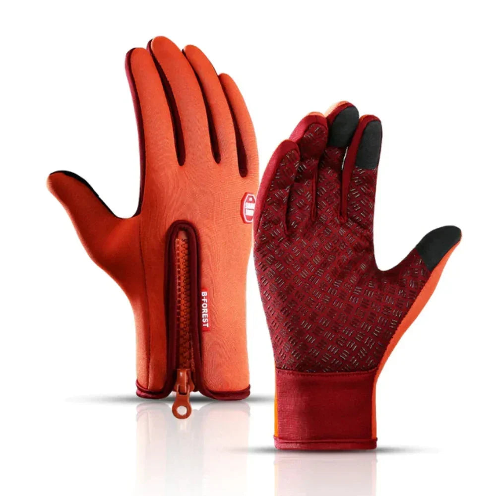 ThermGrip | Gants d'hiver imperméables, écran tactile