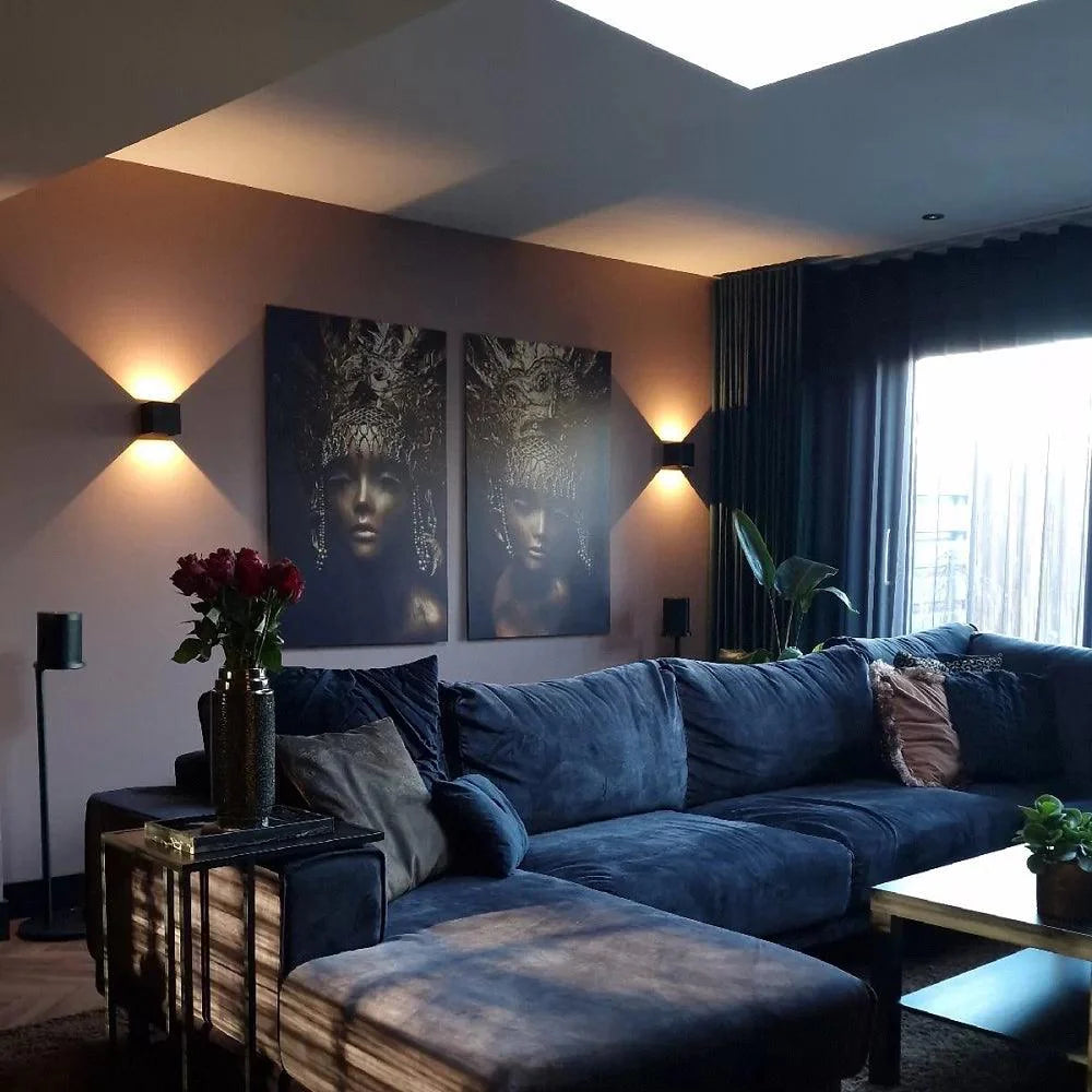 ShadowBeam – Applique murale extérieure réglable, étanche, noir