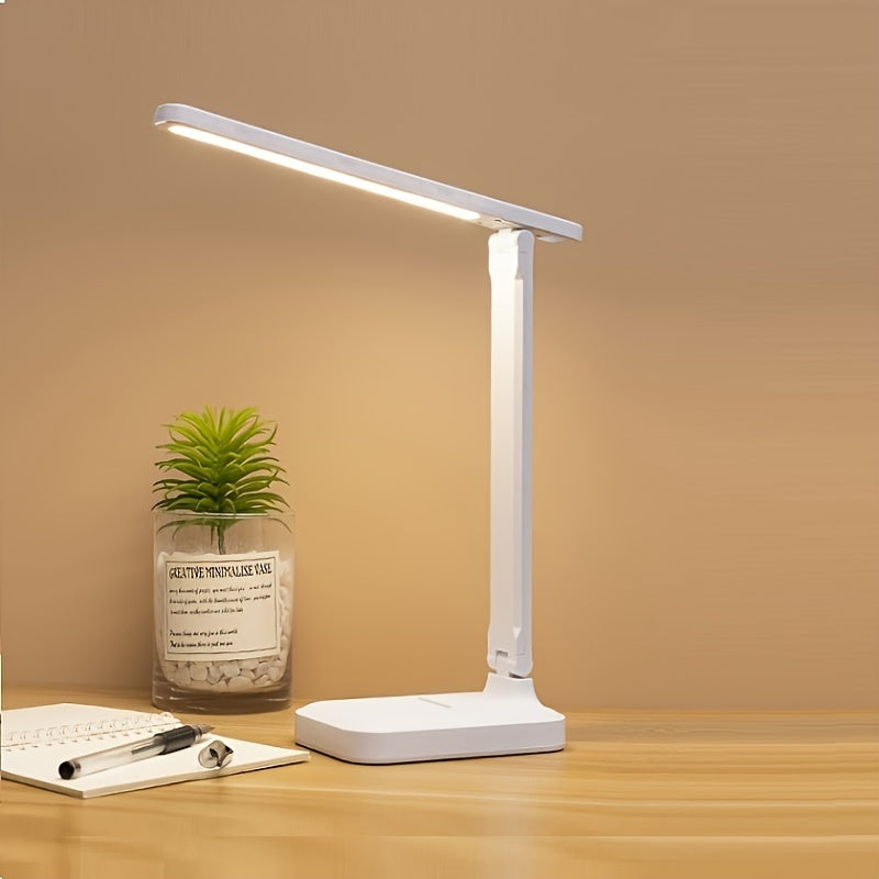 DeskFlex – Lampe de bureau LED avec USB et intensité lumineuse réglable 