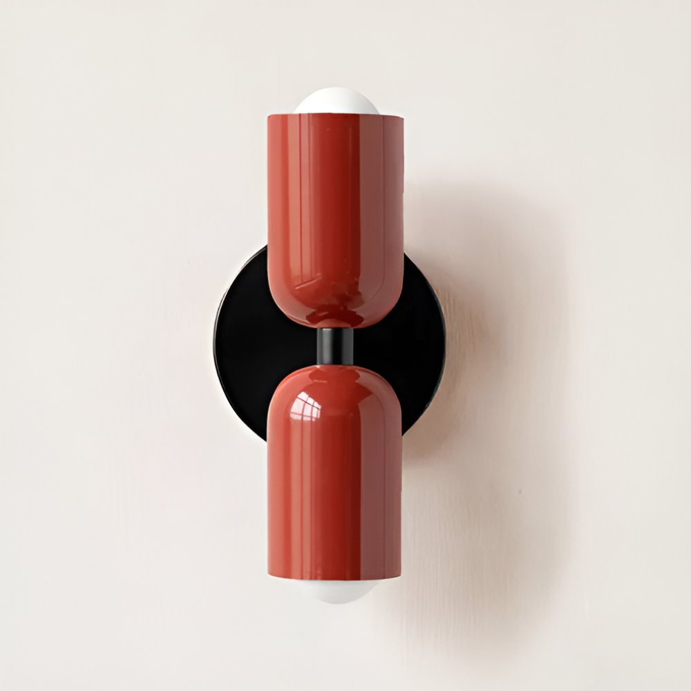 Applique murale LED design scandinave, double éclairage pour intérieur moderne