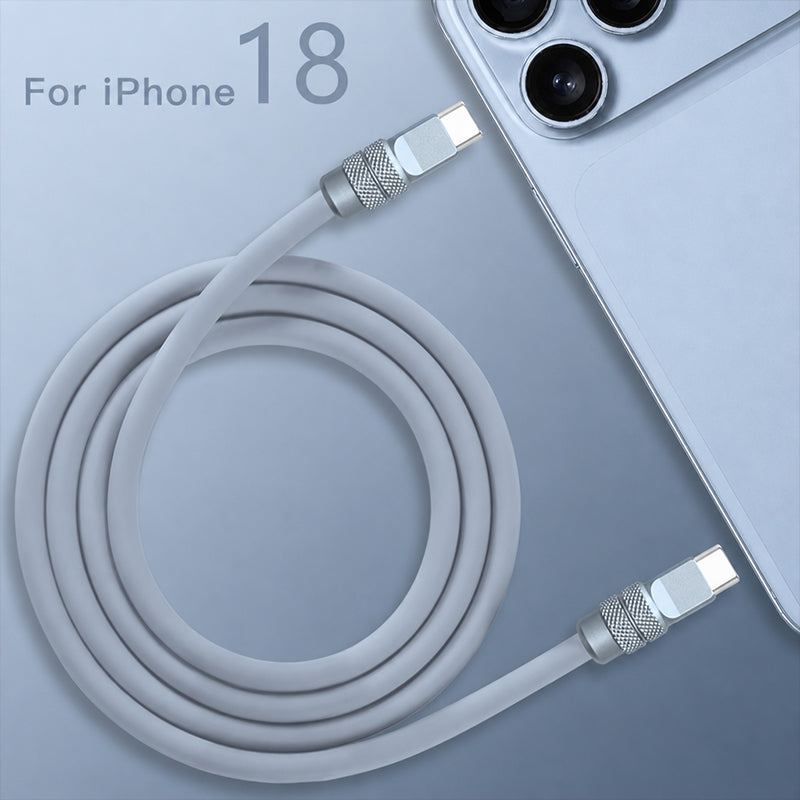 Câble de Charge Rapide Anodisé 240W Chubby 18 pour iPhone 18