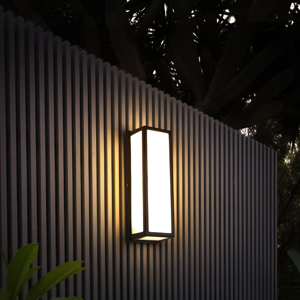 Applique murale solaire LED blanc chaud extérieur IP65 détecteur de mouvement aluminium moderne façade jardin