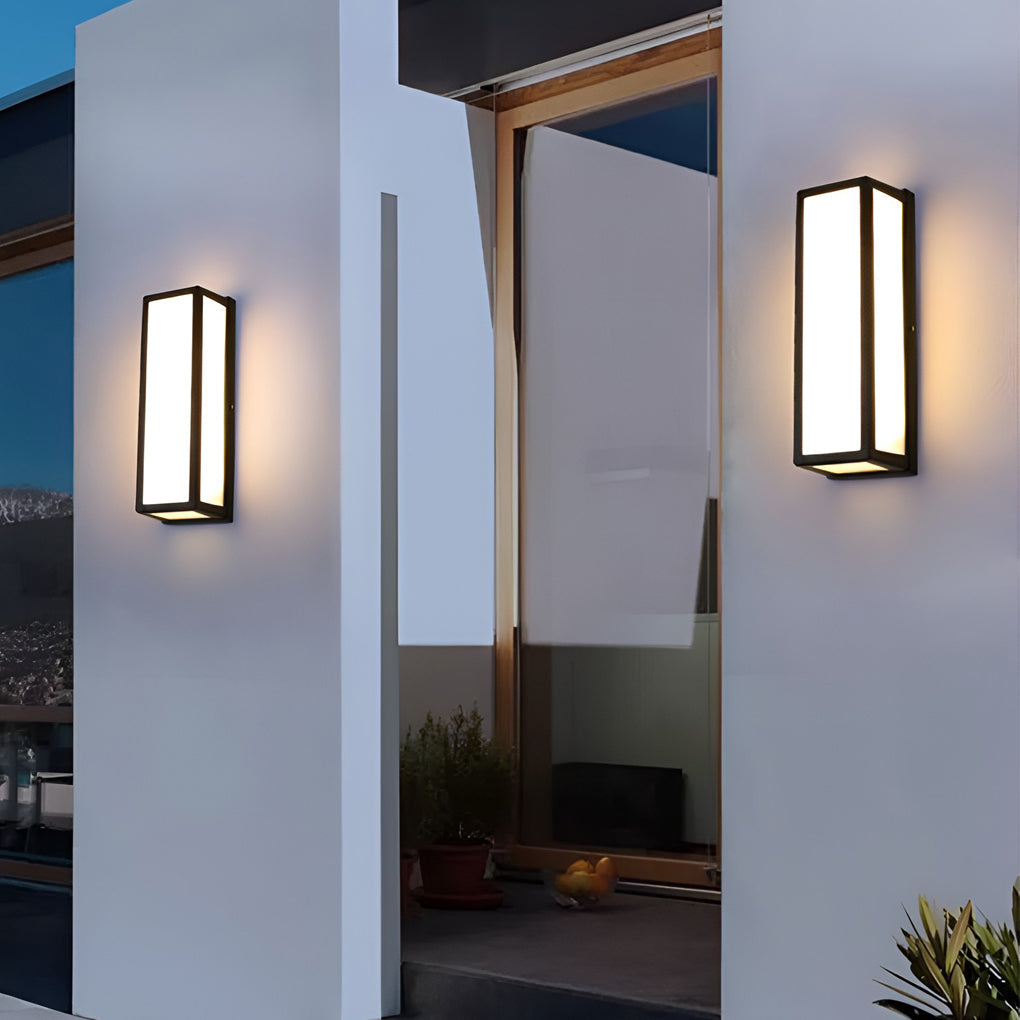 Applique murale solaire LED blanc chaud extérieur IP65 détecteur de mouvement aluminium moderne façade jardin