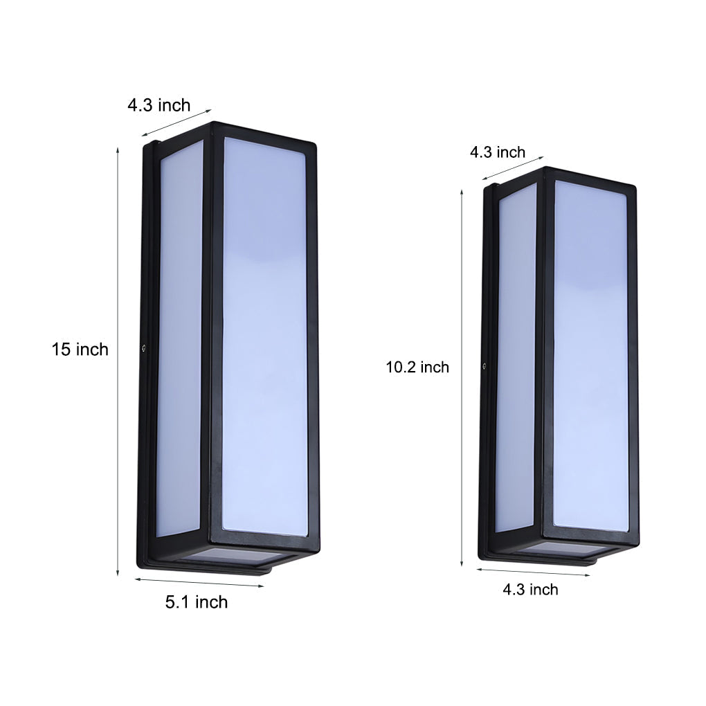 Applique murale solaire LED blanc chaud extérieur IP65 détecteur de mouvement aluminium moderne façade jardin