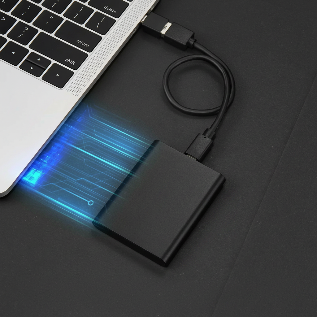 Disque Dur Externe SSD Portable Stockage USB Haute Vitesse 128 To