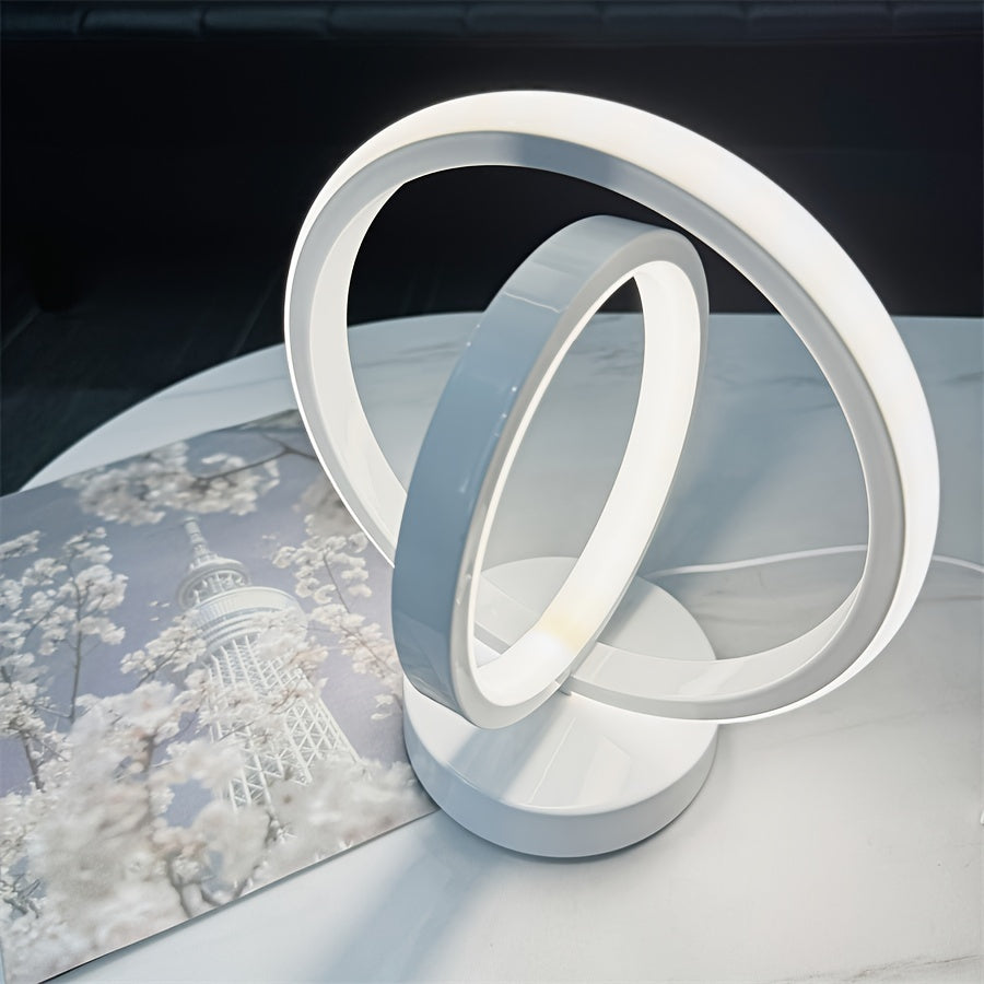 LumiRise – Lampe de table LED USB moderne et dimmable