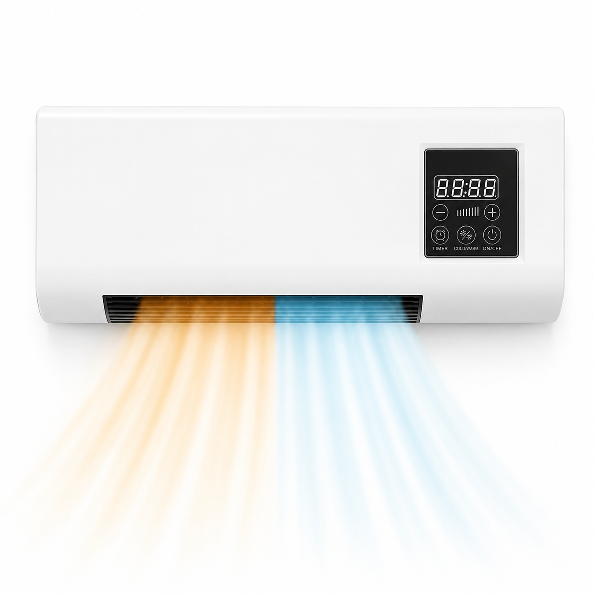 Climatiseur Mural Écran LCD, Télécommande Incluse