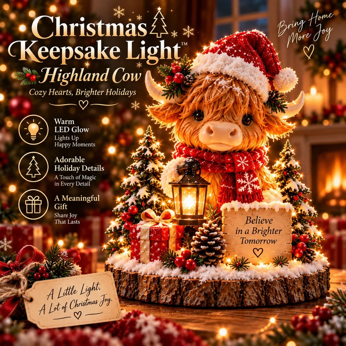 Figurines de Noël 2D, collection de motifs festifs pour la période de Noël