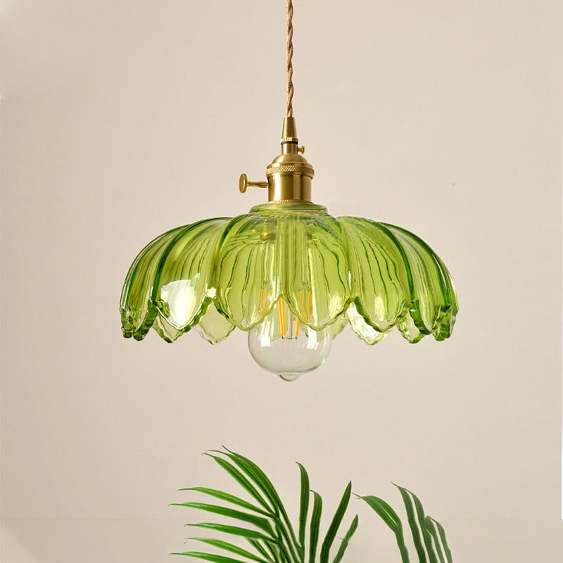 Florina – Suspension Vintage en Forme de Fleurs, Salon, Rose