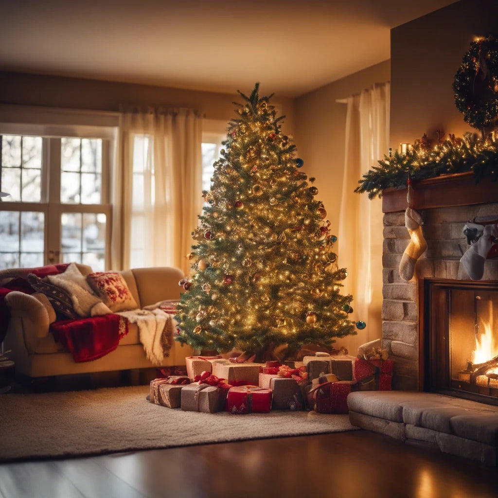 Guirlande micro LED fil argenté 50 m, 500 LED blanc chaud pour sapin avec télécommande