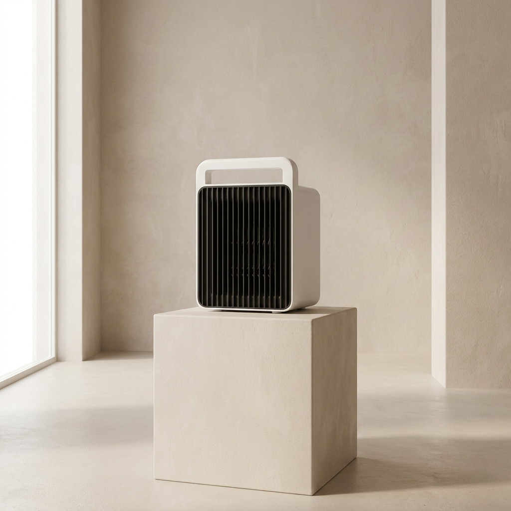 Chauffage Électrique Portable 600W avec Céramique PTC