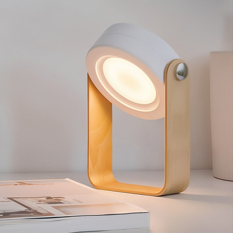 Lanterne LED dimmable LumiTouch, rechargeable par USB, rotative à 360°