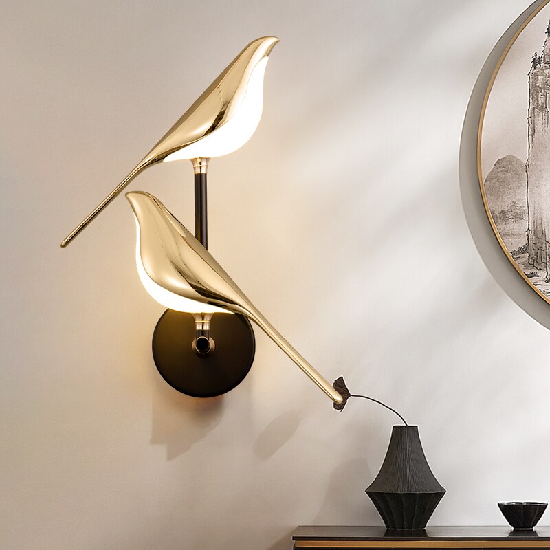 Aviara – Applique Murale Moderne en Forme d’Oiseaux