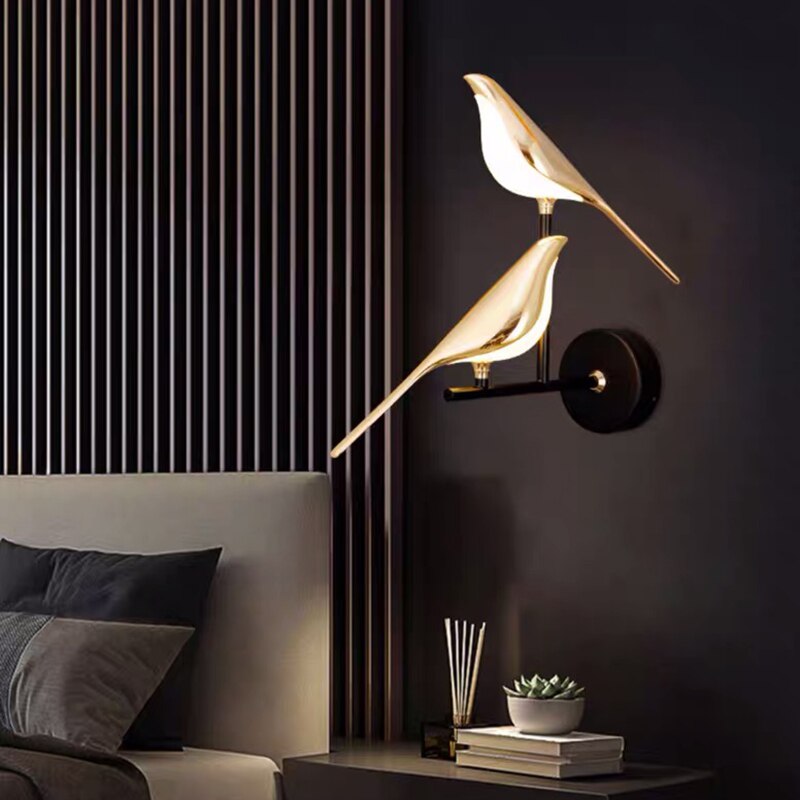 Aviara – Applique Murale Moderne en Forme d’Oiseaux