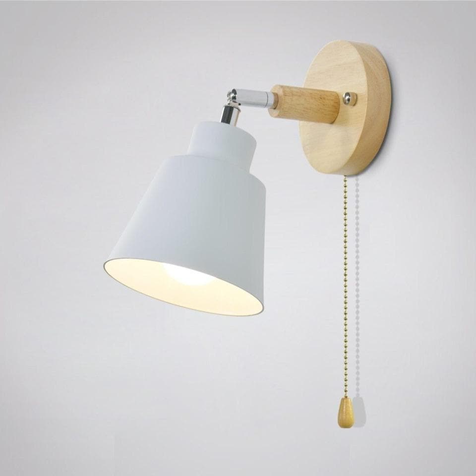 Applique murale réglable avec interrupteur à chaîne PivotLume