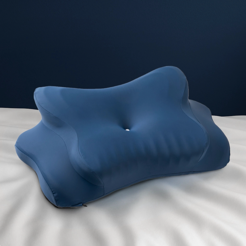 Oreiller en mousse à mémoire de forme pour soutien du cou | Oreiller contour pour dormeurs sur le côté et sur le dos